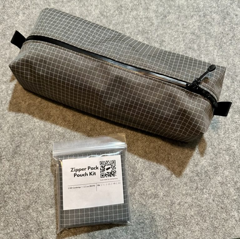 A ZPP kit from Ripstop by the Roll. One of my first MYOG Projects.